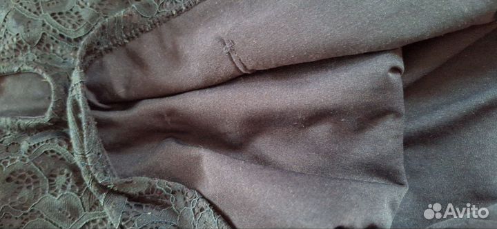 Блузка кружевная на подкладке zolla,XS