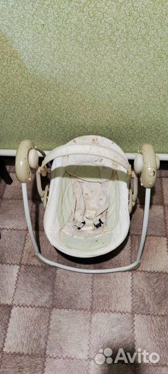 Детские электронные качели для новорожденных