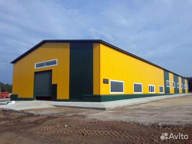 Производственные помещения из сэндвич панелей