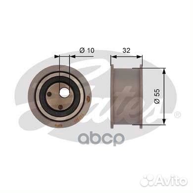 Ролик грм ваз 2112 16V 21121006120 T42041 Gates