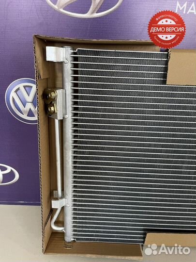 Радиатор кондиционера Hyundai Solaris (17-20)