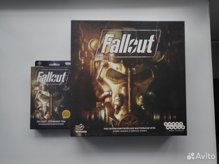 Fallout +доп. Атомные узы, настольная игра
