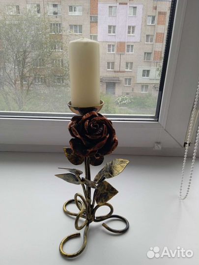 Подсвечник кованный