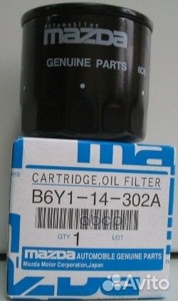 Фильтр масляный B6Y1-14-302A mazda