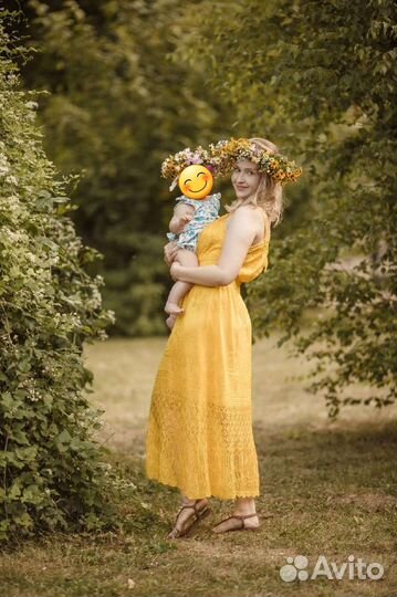 Летнее платье сарафан