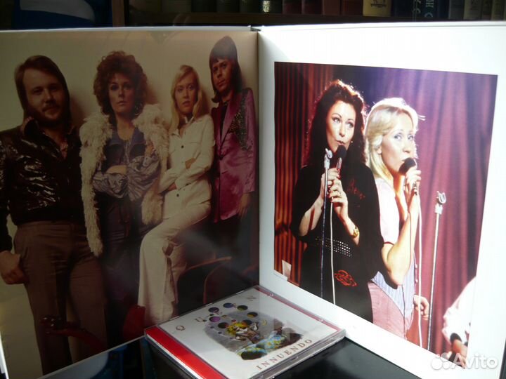 Альбом - книга abba с DVD дисками