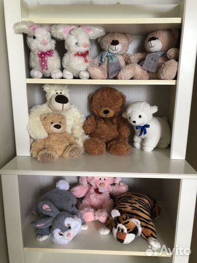 Игрушки мягкие, пупсы, куклы