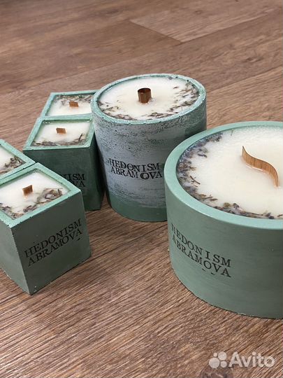 Свечи из соевого воска