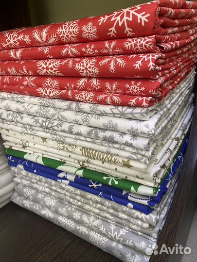 Ткань бязь, отрезами 45*90 см. Новая