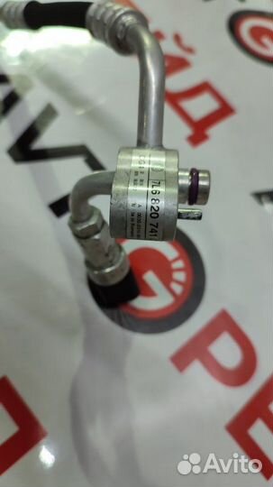 Трубка кондиционера Audi Q7 4L cjtc 02.05.2012