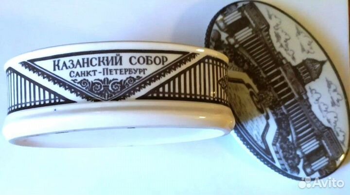 Фарфор. Салфетница. Шкатулка. Ваза