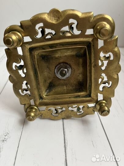 Подсвечники бронза и латуть