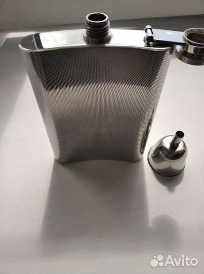 Фляжка карманная для любимого напитка+воронка,270