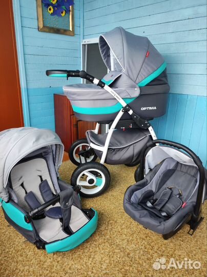 Коляска verdi optima 3 в 1
