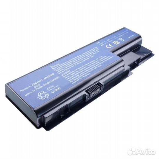Аккумулятор для Acer AS07B31 11.1V 5200mAh 58Wh