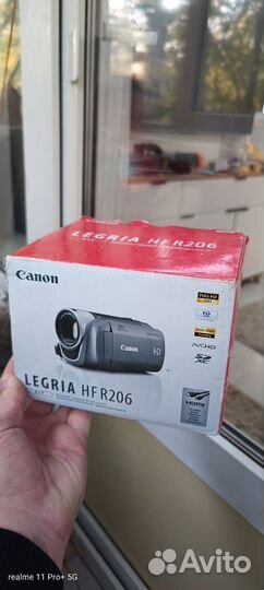 Видеокамера Legria HF R206