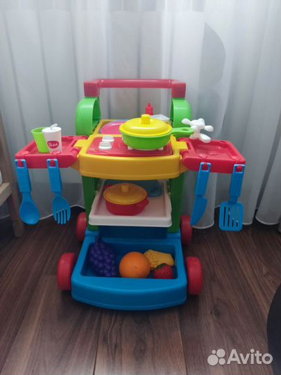 Каталка кухня детская