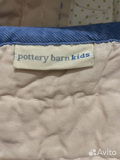 Одеяло детское Pottery barn+ пододеяльник детский
