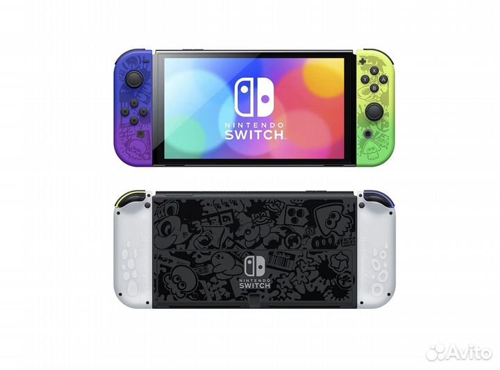 Nintendo Switch Oled – Splatoon 3 Edition, новая