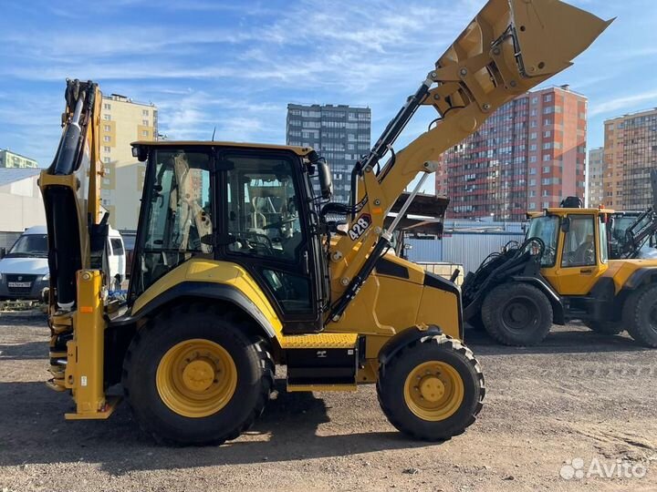 Экскаватор-погрузчик CAT 428, 2023
