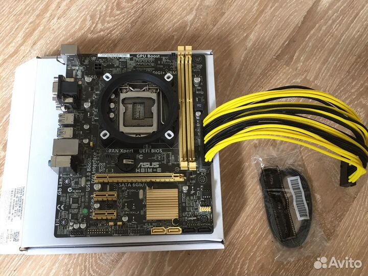 Материнская плата asus H81M-E LGA1150