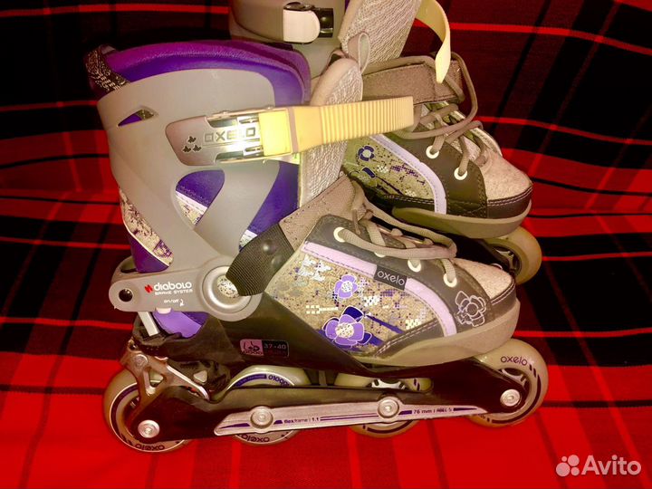 Роликовые коньки Ohelo Diabolo + шлем