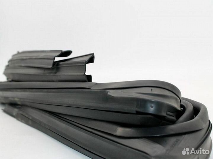 Бархотки (уплотнители) окон задних дверей ваз 2115