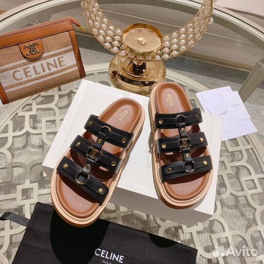 Шлепки Celine