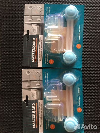 Набор накладок на углы мебели и блокираторов