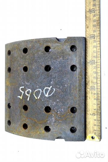 Накладка тормозной колодки DAF 95XF (01.97-12.02)