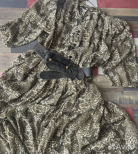 Платье винтаж 80-е гг