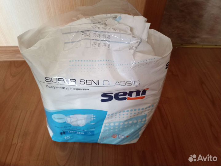 Памперсы для взрослых seni 3