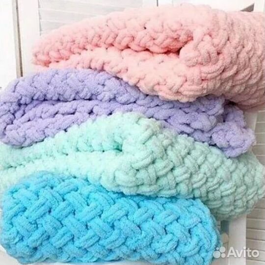 Плюшевый плед