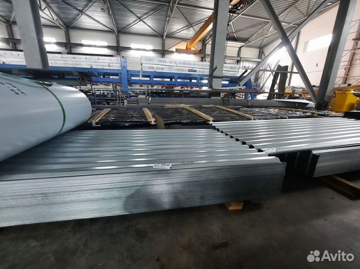 Профлист оцинкованный окрашенный Н-60 0,5х845