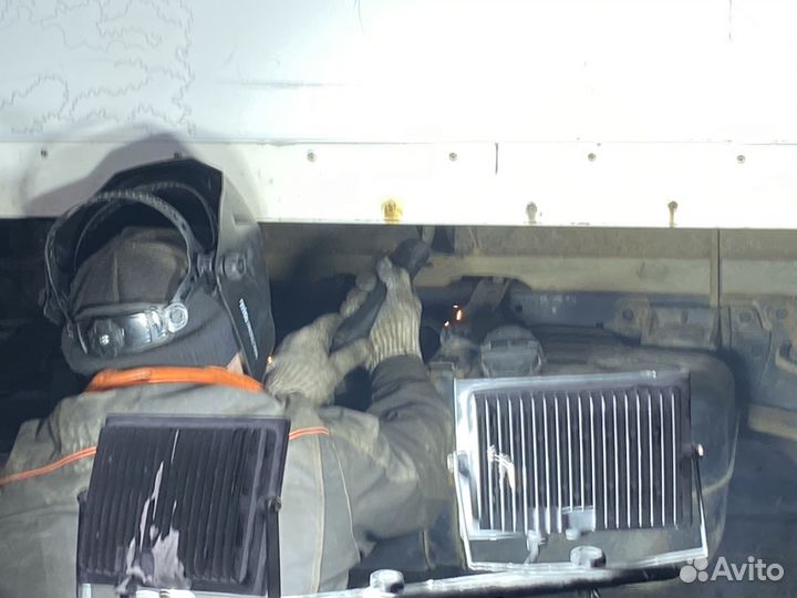 Сварка ремонт глушителей