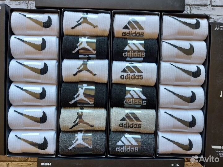 Носки Nike Jordan Adidas Lacoste