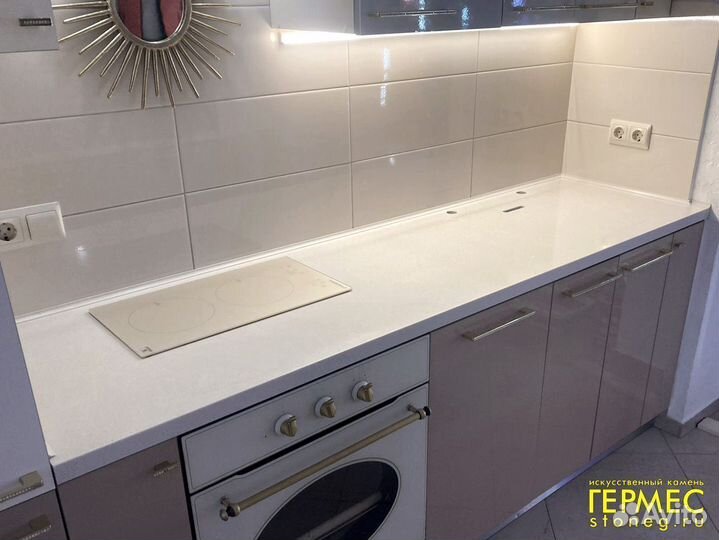 Кухонный стол остров Столешница Мойка Grandex м2