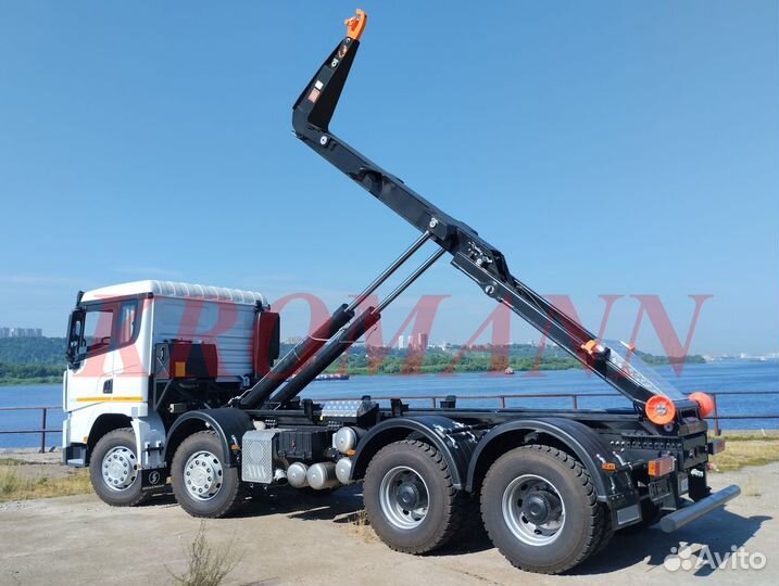 Мультилифт Shacman, 8х4, крюк Kromann 26 тонн