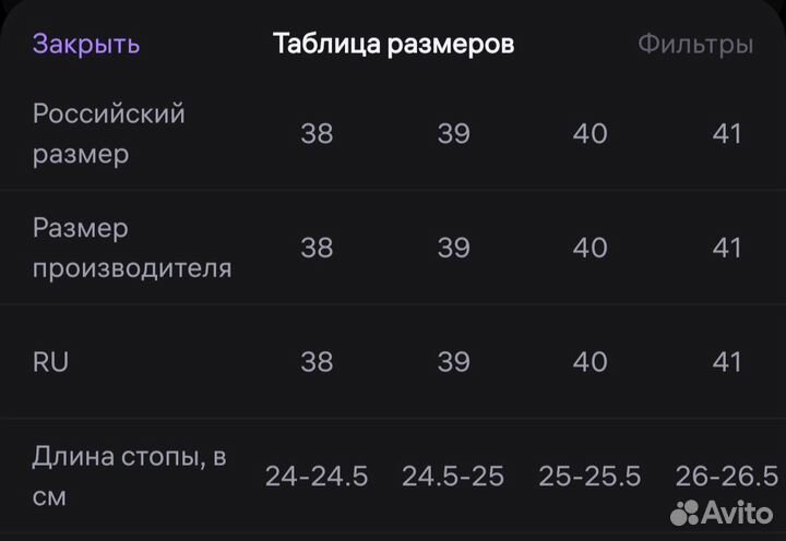 Ботинки женские зимние новые 41 размер