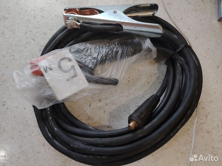 Комплект сварочных кабелей 5м