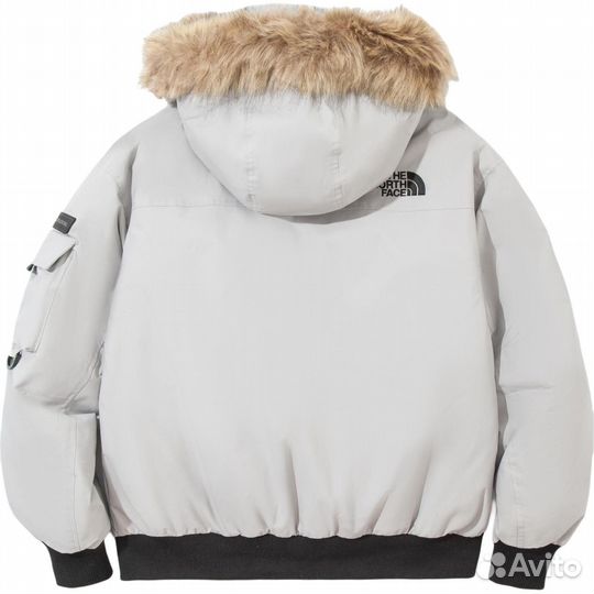 THE north face Down Jacket Unisex Silver (XL)(29)