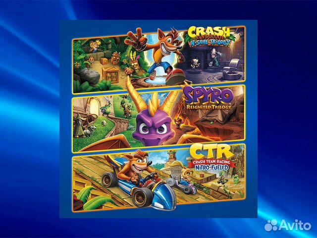 Crash Spyro Triple Play Bundle на PS4 и PS5 купить в Краснодаре