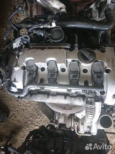 Двигатель 2.0T Ауди Audi Фольксваген Volkswagen