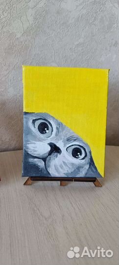 Картина маслом миниатюра