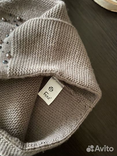 Шапка женская вязаная
