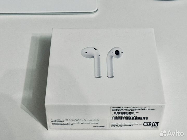 Наушники Apple Airpods 2