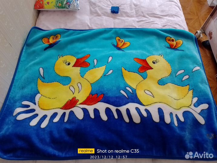 Детское одеяло плед