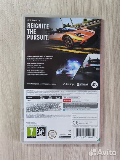 Need for speed hot pursuit remastered switch