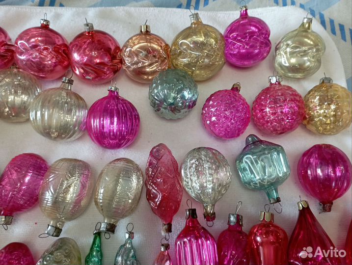 Елочные игрушки СССР