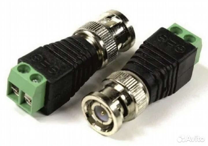 Разъем питания папа, мама, разъем BNC